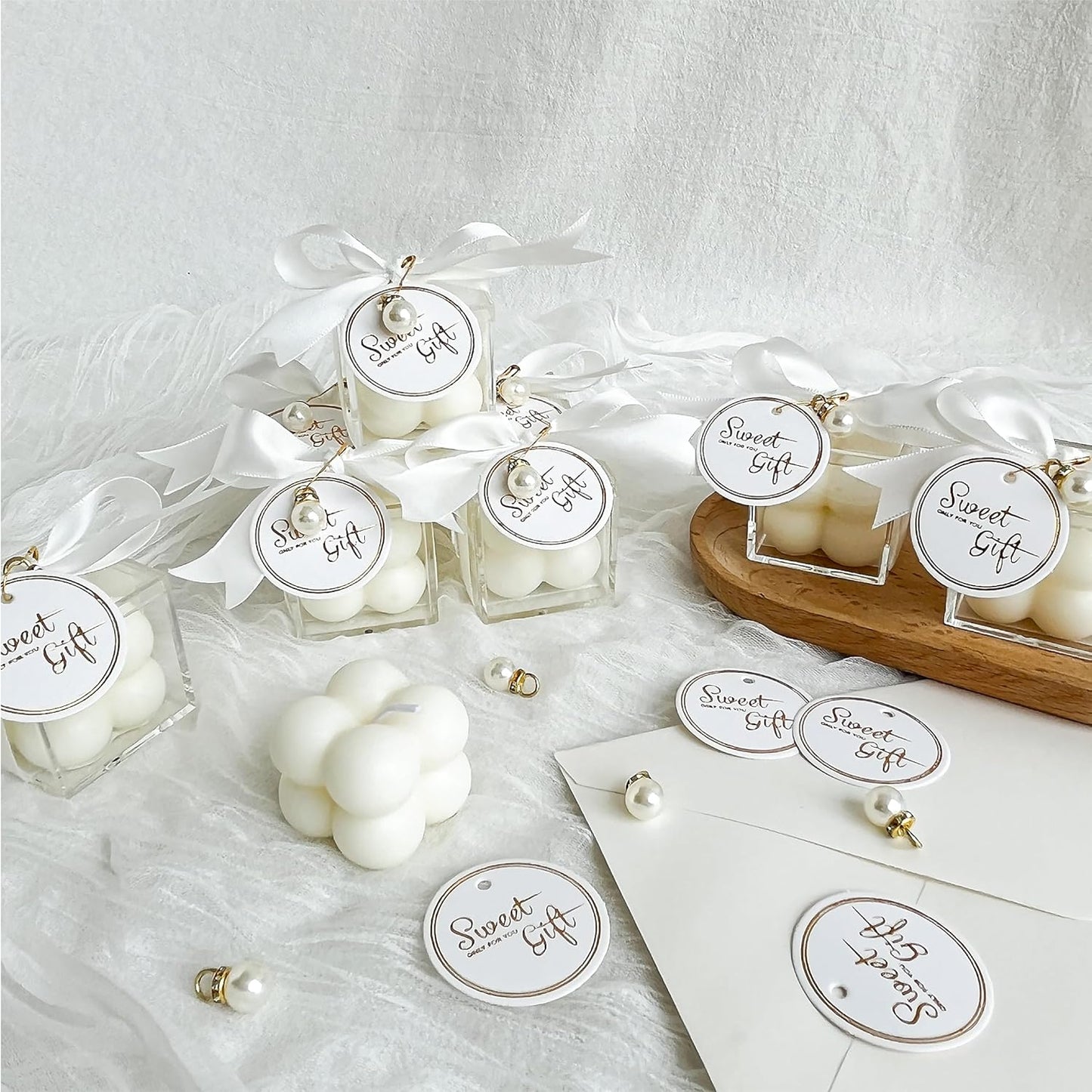 Thuvin Wedding Candle Favors β Set of 10